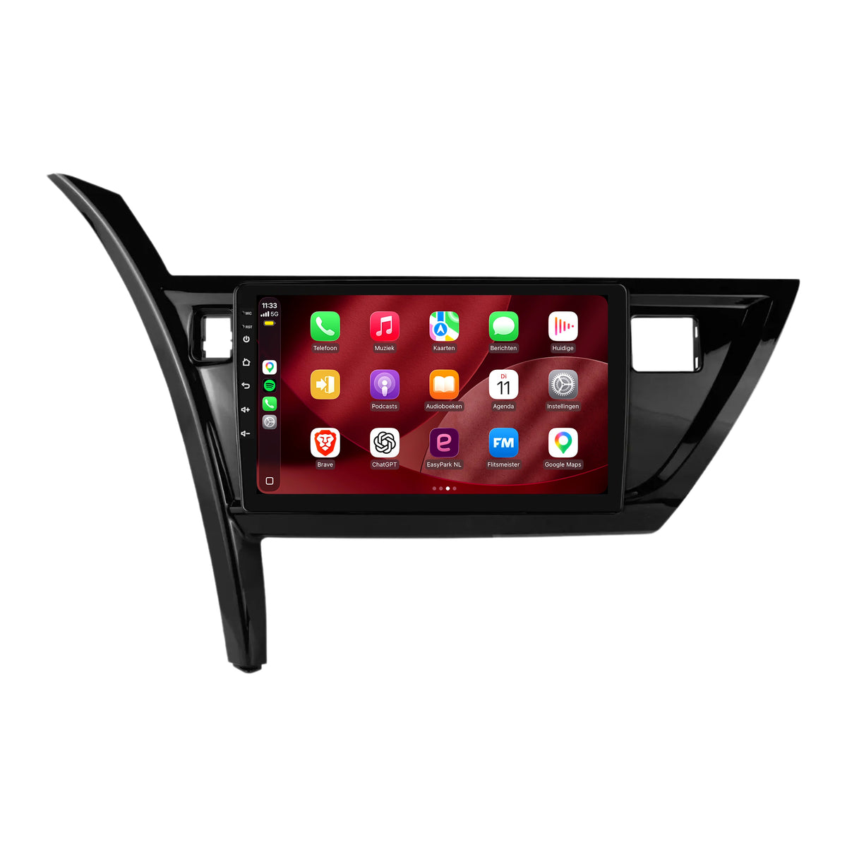 Toyota Auris CarPlay & Android Auto Radio | 2013 bis 2015 | 9 Zoll | Android 15 | CTX-7511