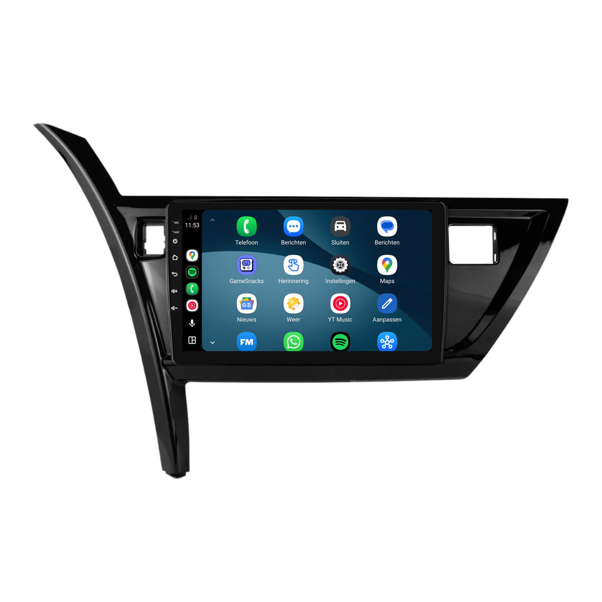 Toyota Auris CarPlay & Android Auto Radio | 2013 bis 2015 | 9 Zoll | Android 15 | CTX-7511