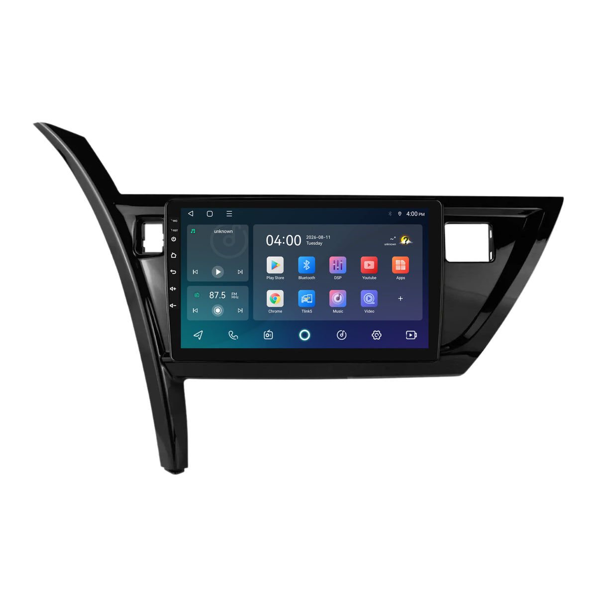 Toyota Auris CarPlay & Android Auto Radio | 2013 bis 2015 | 9 Zoll | Android 15 | CTX-7511