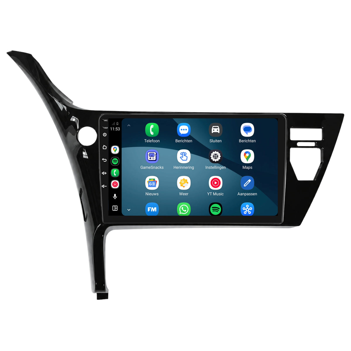 Toyota Auris Hybride CarPlay & Android Auto radio | 2015 to 2019 | 10 inch | Android 15 | CTX-7456