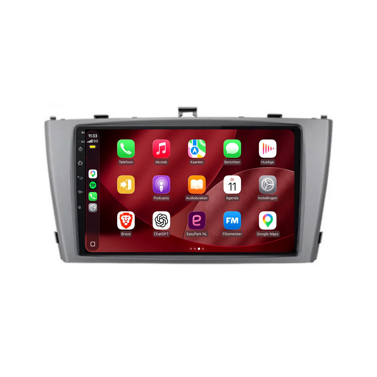 Toyota Avensis CarPlay & Android Auto Radio | 2009 bis 2014 | 9 Zoll | Android 15