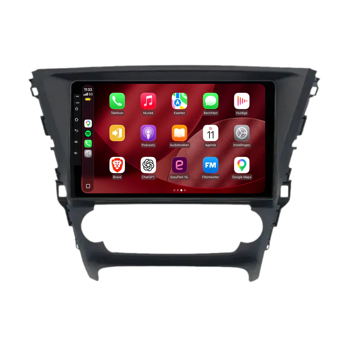 Toyota Avensis CarPlay & Android Auto radio | 2015 to 2018 | 9 inch | Android 15 | CTX-7220