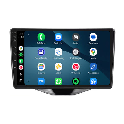 Toyota Aygo CarPlay & Android Auto radio | 2015 t/m 2021 | 9 inch | Android 15