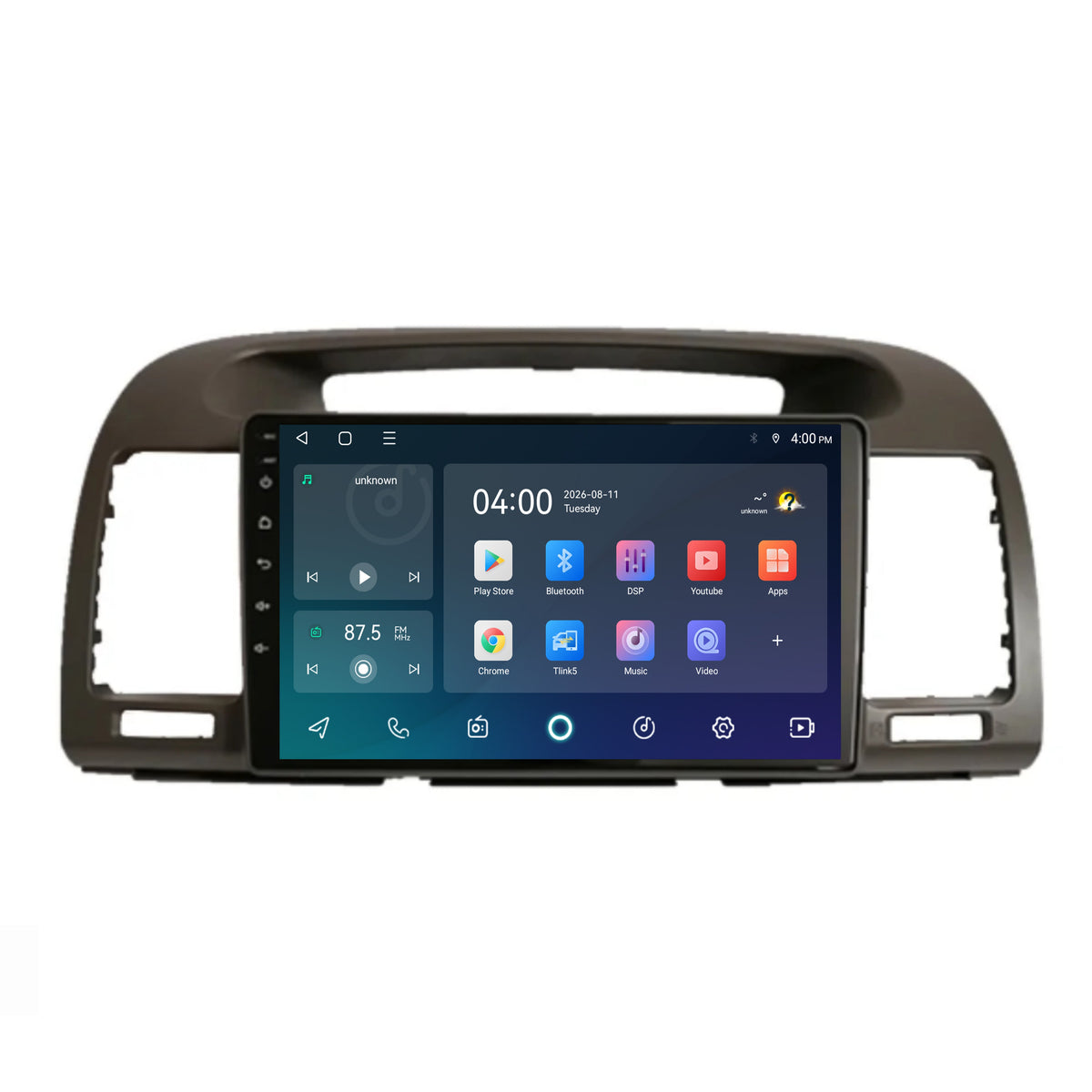 Autoradio CarPlay & Android Auto per Toyota Camry | 2001-2007 | 9 pollici | Android 15 | CTX-7255