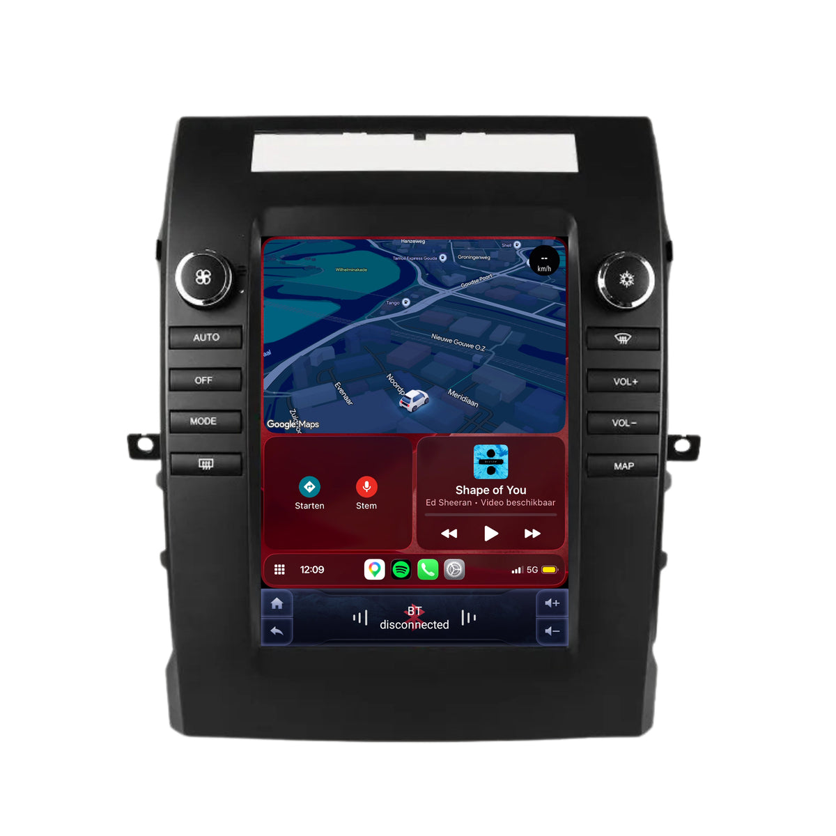 Toyota Corolla CarPlay & Android Auto radio | 2004 t/m 2009 | 9.7 inch | Android 15 | CTX-7417