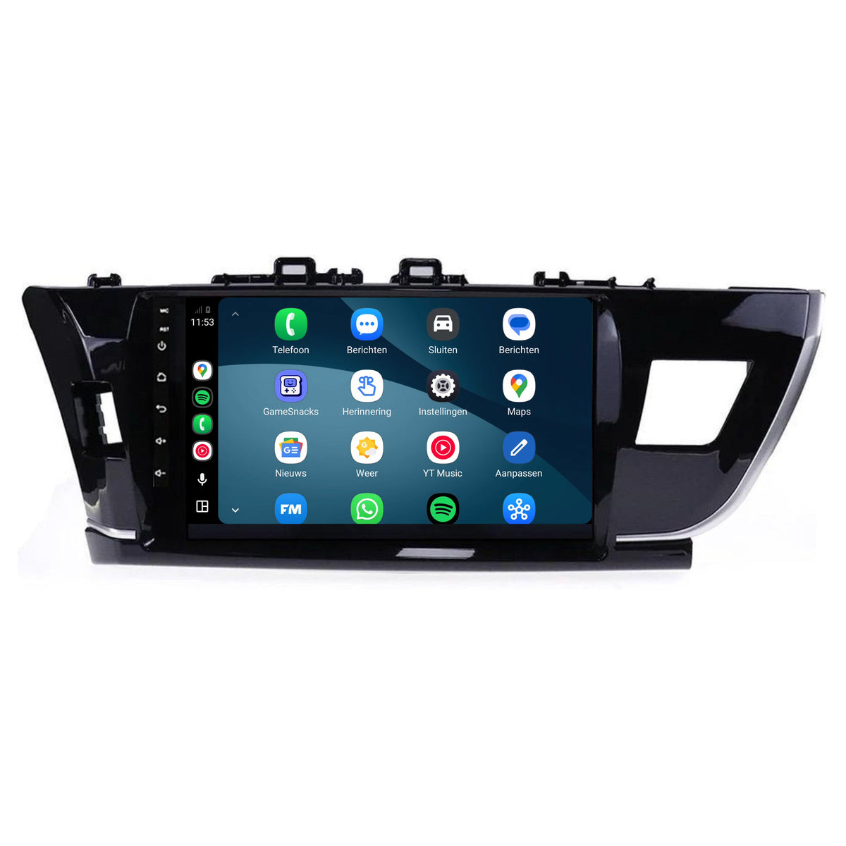 Autoradio CarPlay & Android Auto pour Toyota Corolla | 2014 à 2016 | 9 pouces | Android 15 | CTX-7281