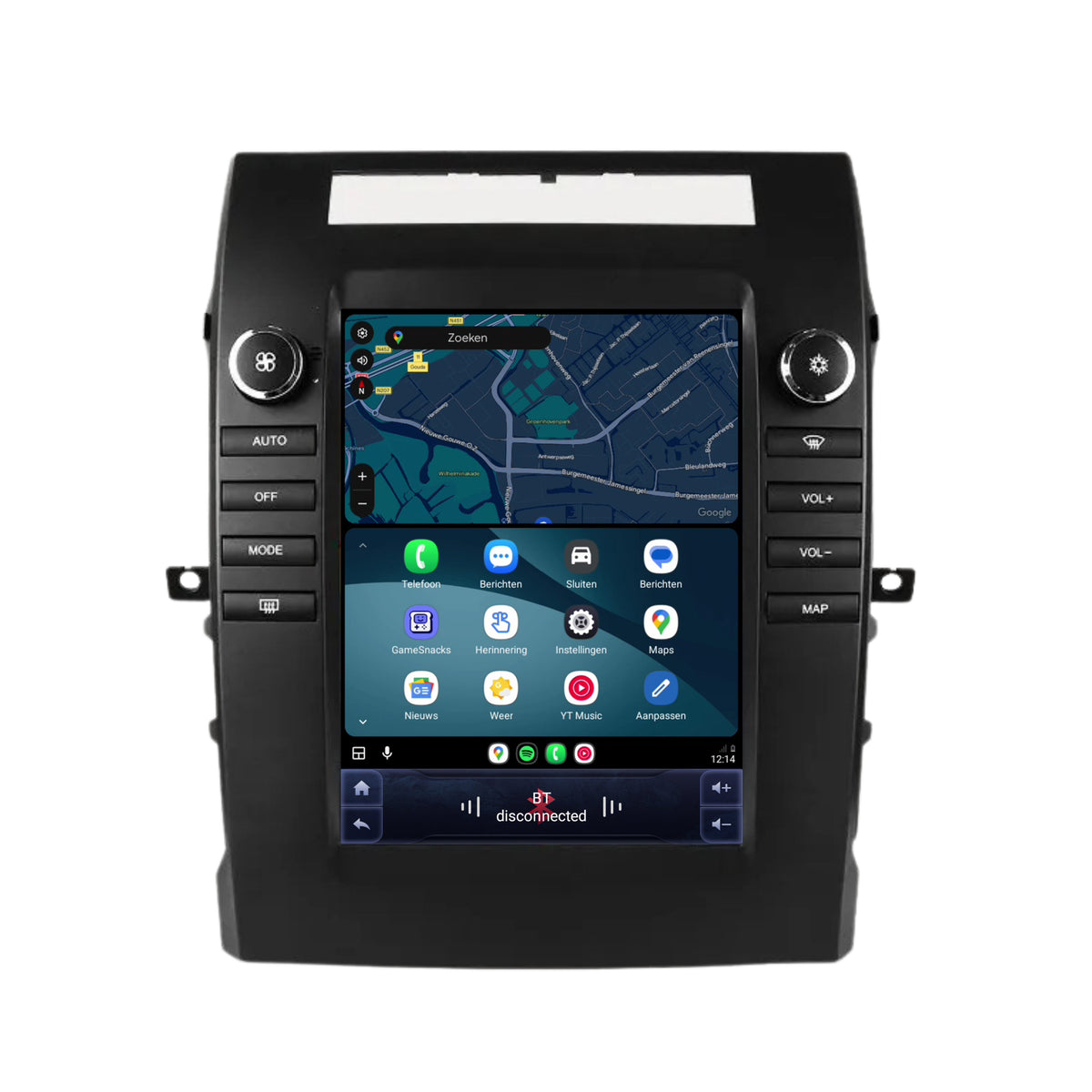 Toyota Corolla CarPlay & Android Auto radio | 2004 t/m 2009 | 9.7 inch | Android 15 | CTX-7417