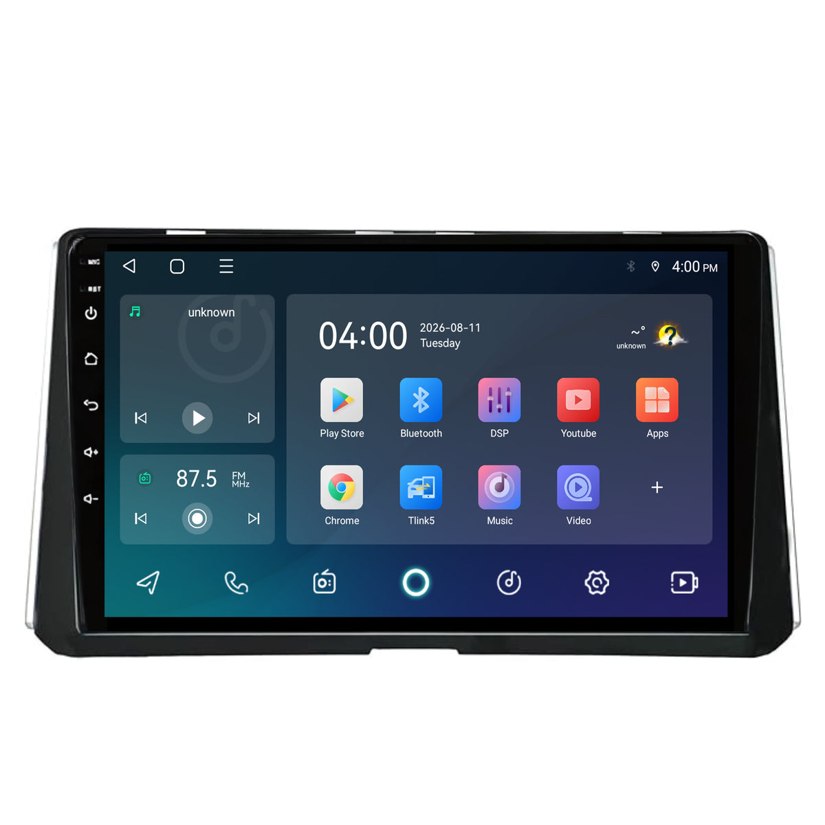 Autoradio Toyota Corolla CarPlay & Android Auto | 2018 t/m 2020 | 9 pollici | Android 15 | Nero | CTX-7144