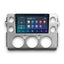 Toyota FJ Cruiser CarPlay & Android Auto Radio | 2006 bis 2017 | 9 Zoll | Android 15 | Silber | CTX-7313