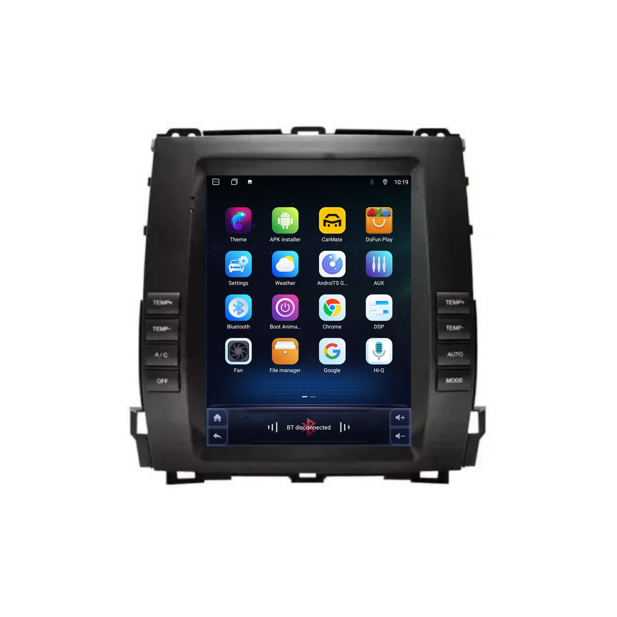 Radio con CarPlay y Android Auto para Toyota Land Cruiser Prado | 2002 a 2009 | 9,7 pulgadas | Android 15 | CTX-7476