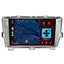 Radio z CarPlay i Android Auto do Toyota Prius | 2009–2015 | 9 cali | Android 15 | Srebrny | CTX-7269