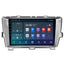 Radio z CarPlay i Android Auto do Toyota Prius | 2009–2015 | 9 cali | Android 15 | Srebrny | CTX-7269