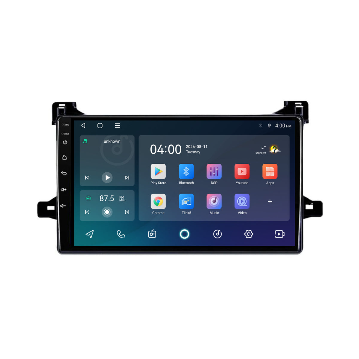 Radio con CarPlay y Android Auto para Toyota Prius | 2016 a 2018 | 9 pulgadas | Android 15 | CTX-7311