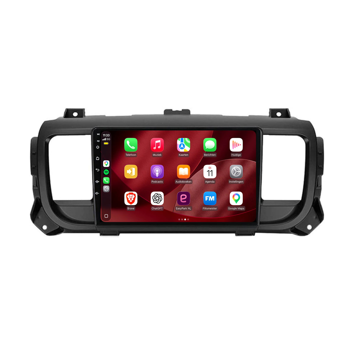 Toyota Proace CarPlay & Android Auto radio | 2016 t/m 2023 | 9 inch | Android 15 | CTX-7232