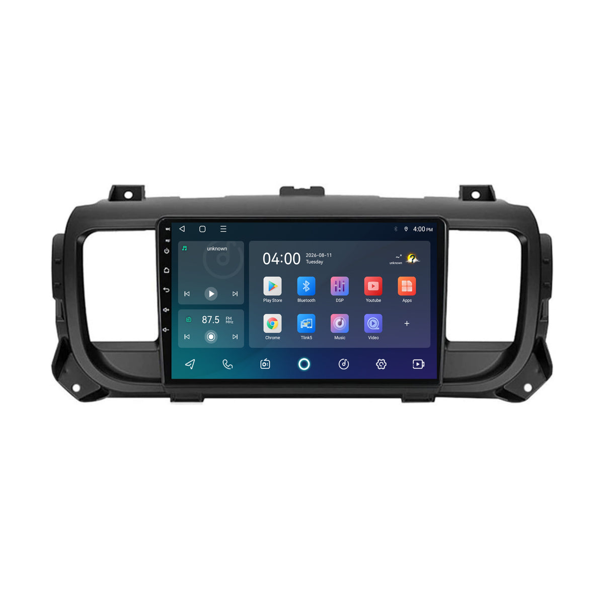 Radio z CarPlay i Android Auto do Opel Vivaro | 2016–2023 | 9 cali | Android 15 | CTX-7235
