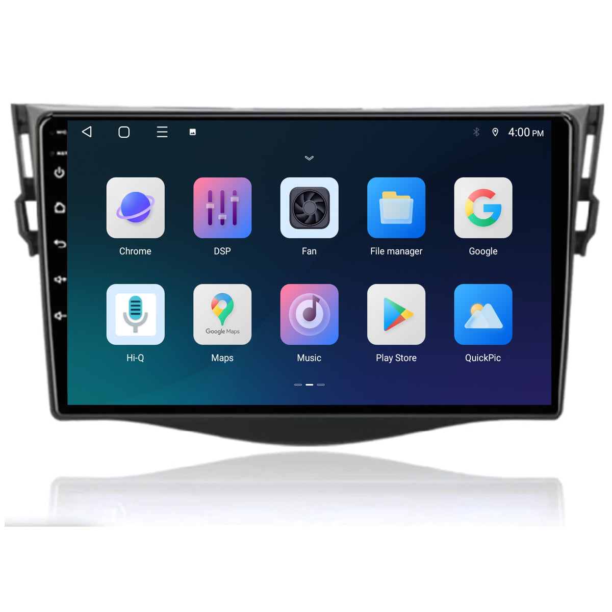 Toyota RAV4 CarPlay & Android Auto Radio | 2006 bis 2013 | 9 Zoll | Android 15