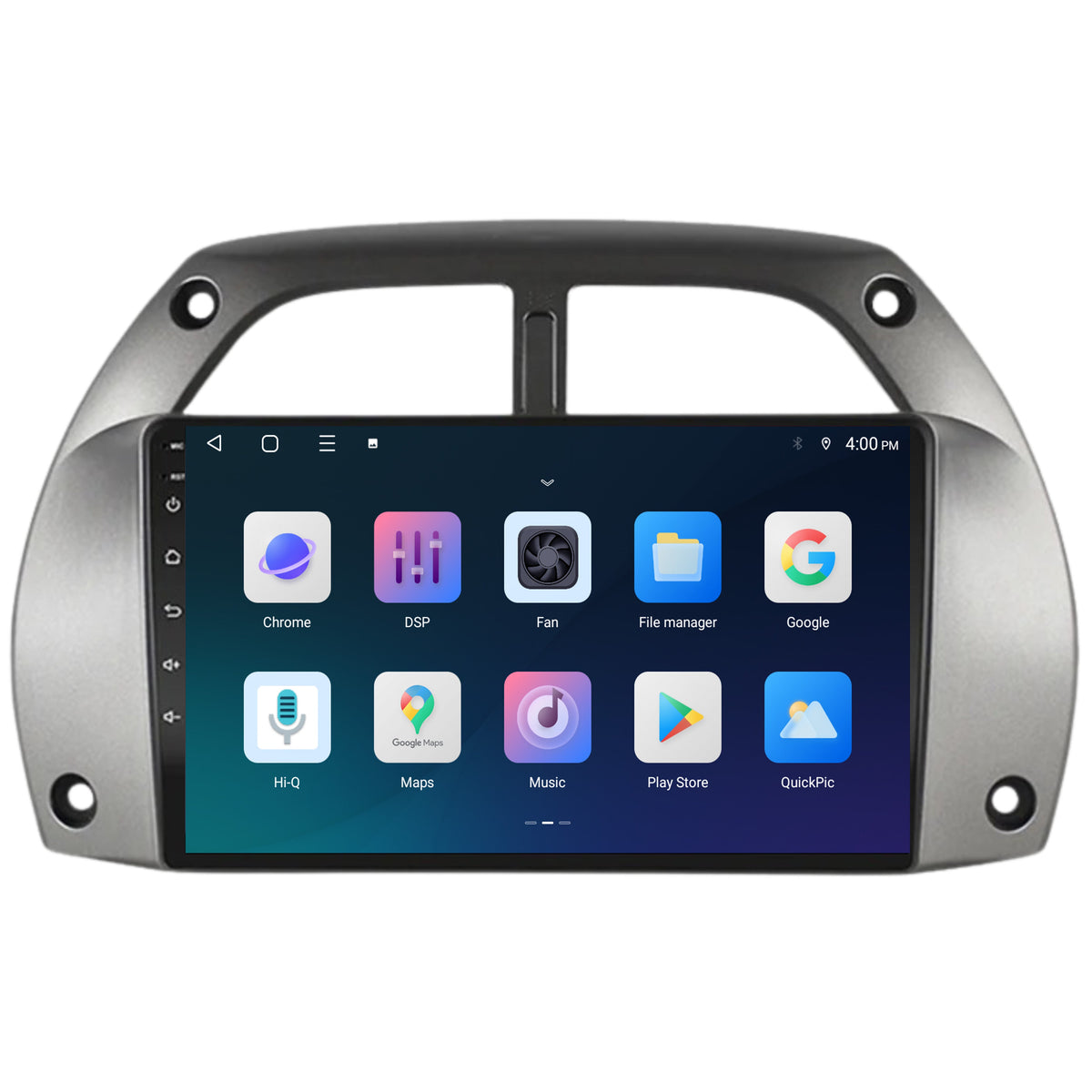 Radio z CarPlay i Android Auto do Toyota RAV4 | 2001–2003 | 9 cali | Android 15 | CTX-7206