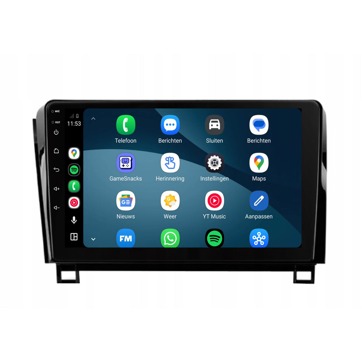 Toyota Tundra CarPlay & Android Auto radio | 2007 to 2013 | 10 inch | Android 15 | CTX-7248