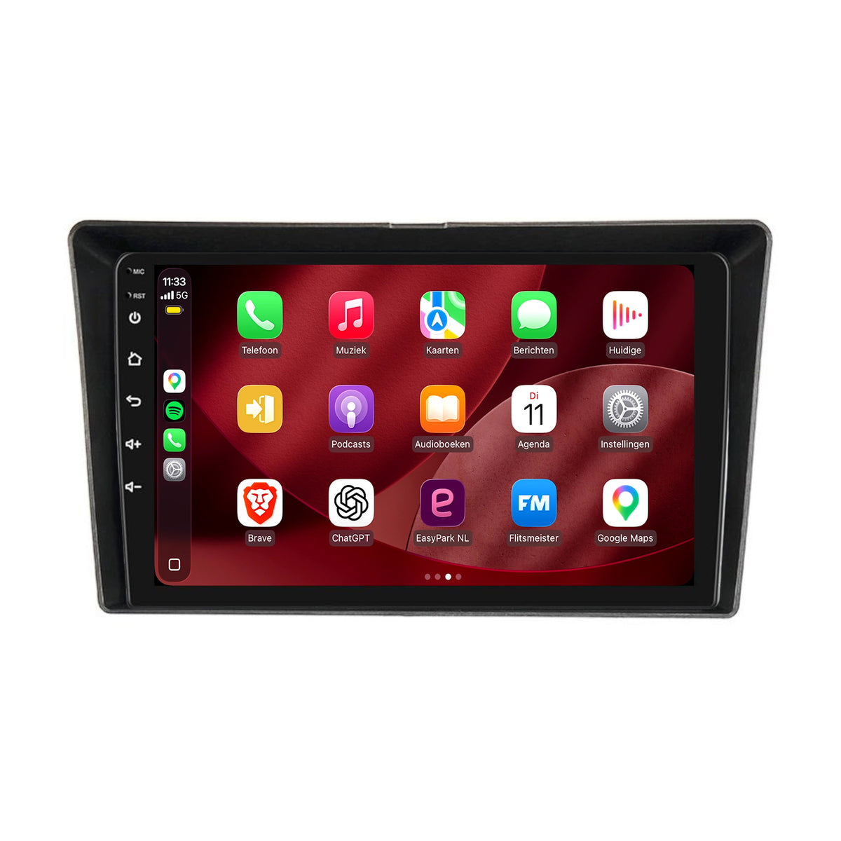 Toyota Verso CarPlay & Android Auto radio | 2010 t/m 2016 | 9 inch | Android 15 | CTX-7509