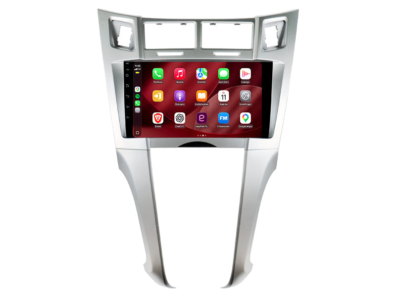 Radio z CarPlay i Android Auto do Toyota Yaris | 2005–2012 | 9 cali | Android 15 | CTX-7405