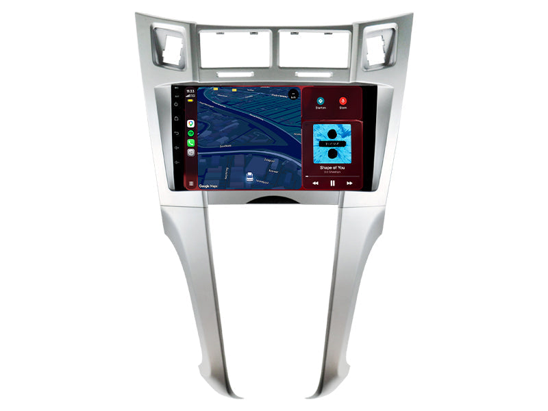 Radio z CarPlay i Android Auto do Toyota Yaris | 2005–2012 | 9 cali | Android 15 | CTX-7405