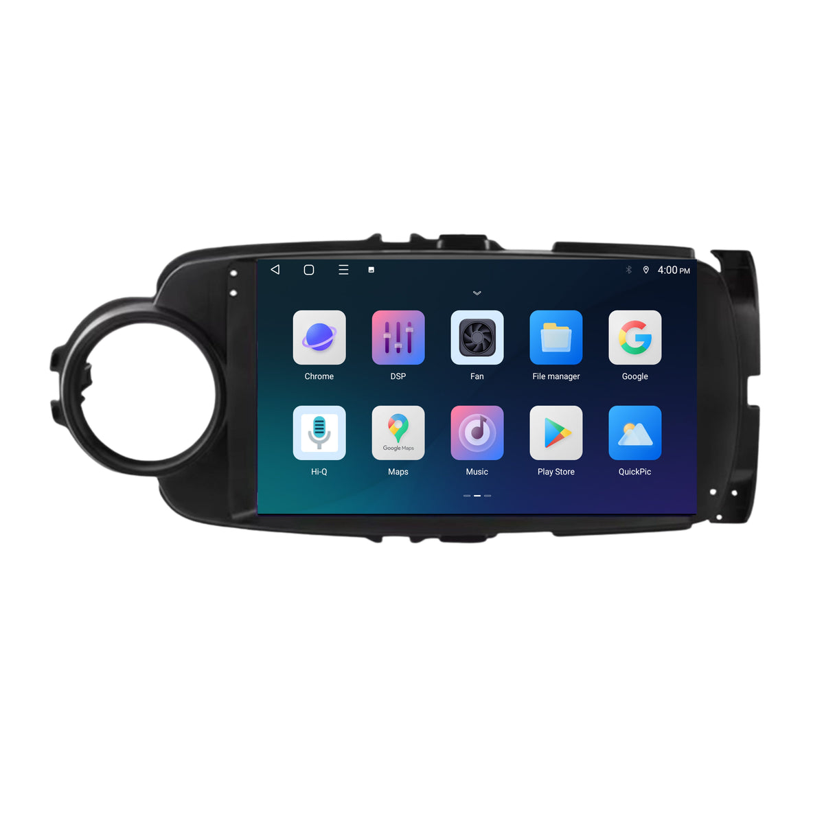 Autoradio CarPlay & Android Auto pour Toyota Yaris | 2011 à 2019 | 9 pouces | Android 15 | Noir | CTX-7287