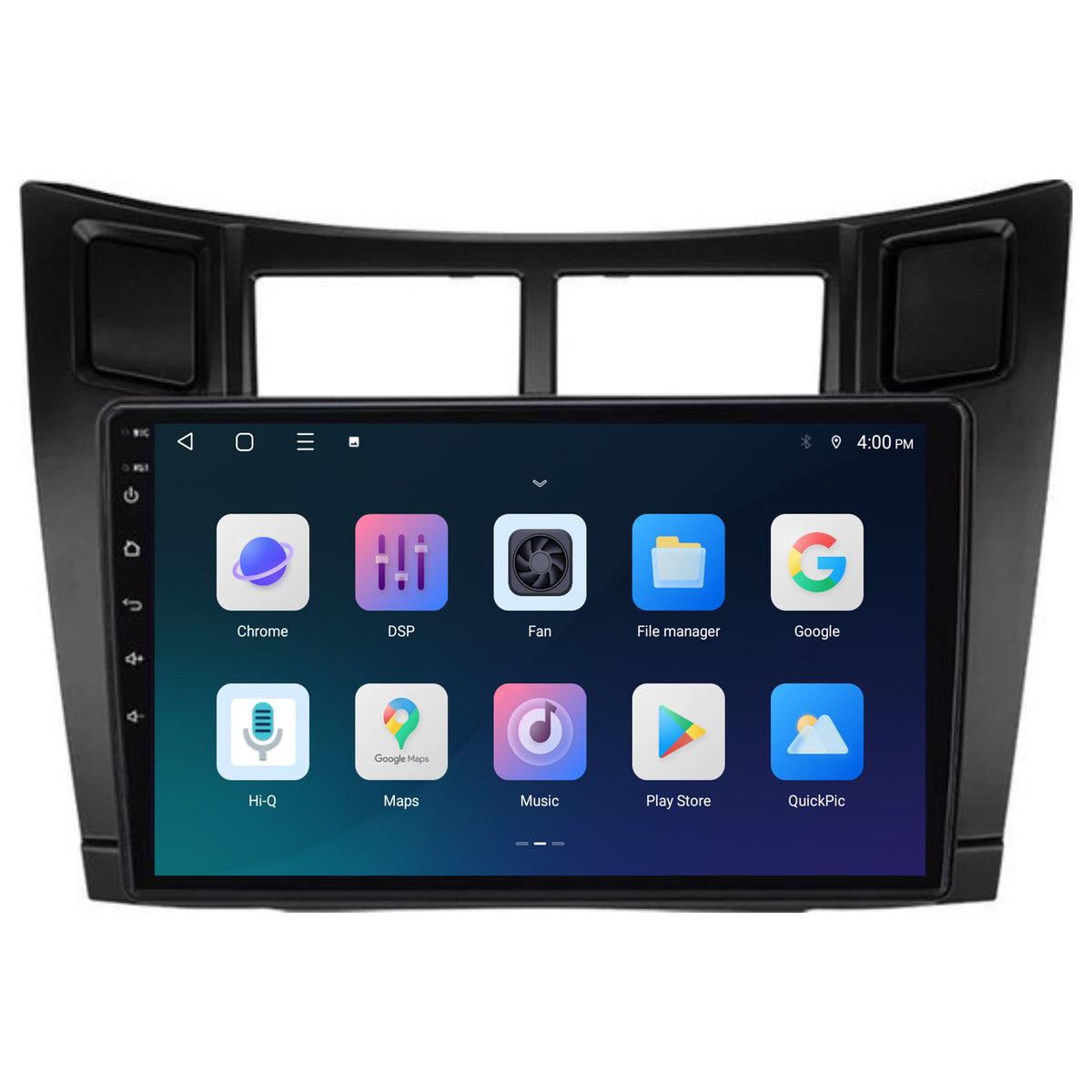 Toyota Yaris CarPlay & Android Auto radio | 2005 to 2012 | 9 inch | Android 15 | CTX-7297