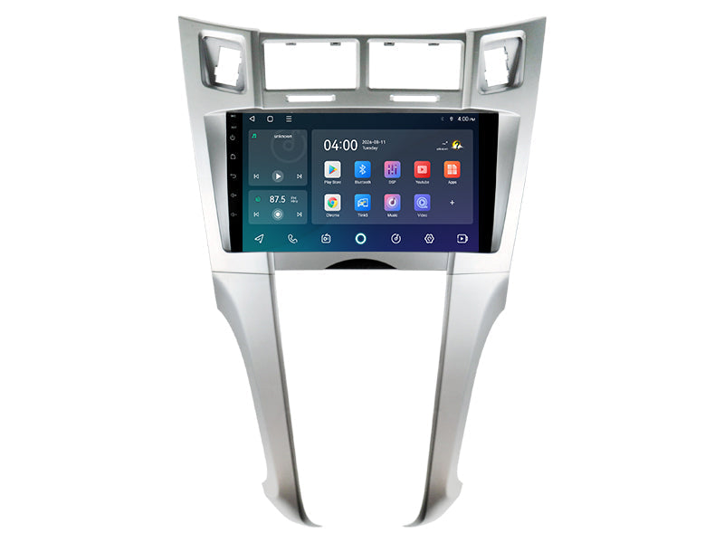 Radio z CarPlay i Android Auto do Toyota Yaris | 2005–2012 | 9 cali | Android 15 | CTX-7405