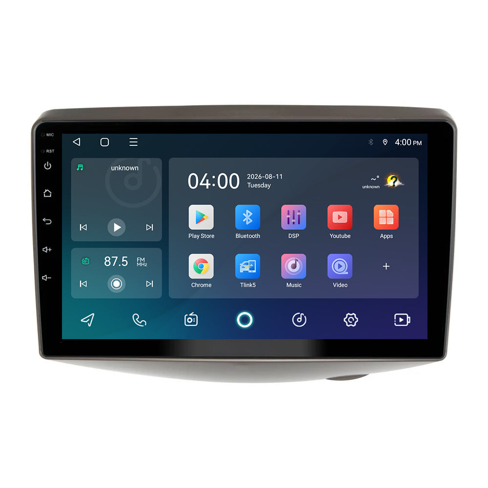 Toyota Yaris CarPlay & Android Auto Radio | 1999 bis 2005 | 9 Zoll | Android 15 | CTX-7351