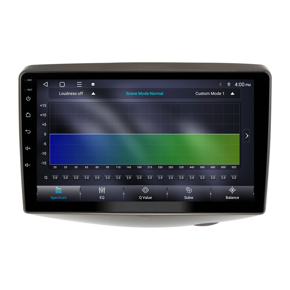 Toyota Yaris CarPlay & Android Auto Radio | 1999 bis 2005 | 9 Zoll | Android 15 | CTX-7351