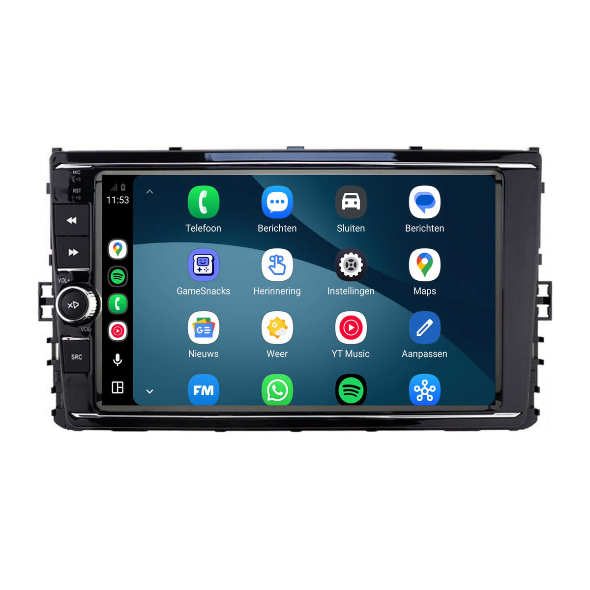 Autoradio CarPlay & Android Auto pour Volkswagen Atlas Teramont | 2020 à 2025 | 9 pouces | Android 15 | CTX-7355