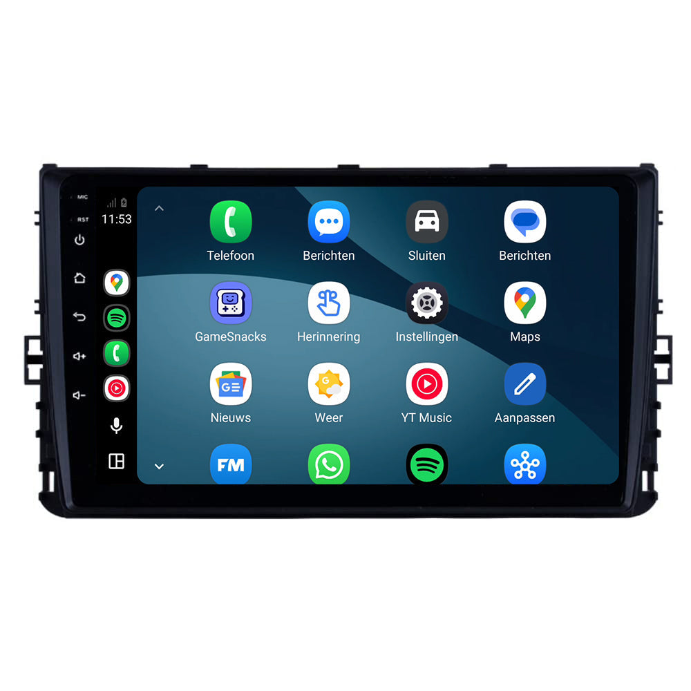 Volkswagen Golf Sportsvan CarPlay & Android Auto Radio | 2017 bis 2020 | 9 Zoll | Android 15 | CTX-7373