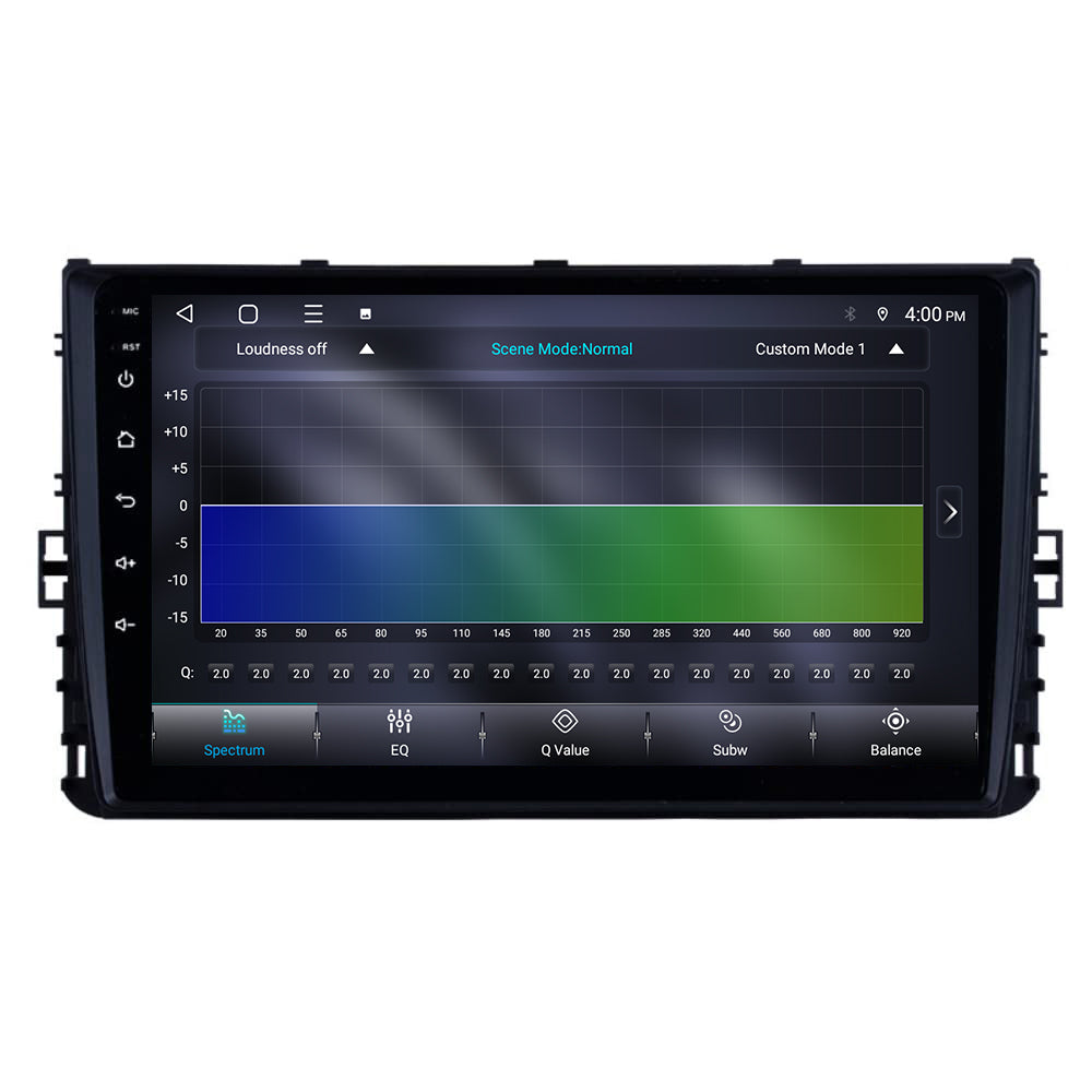 Volkswagen Golf Sportsvan CarPlay & Android Auto Radio | 2017 bis 2020 | 9 Zoll | Android 15 | CTX-7373
