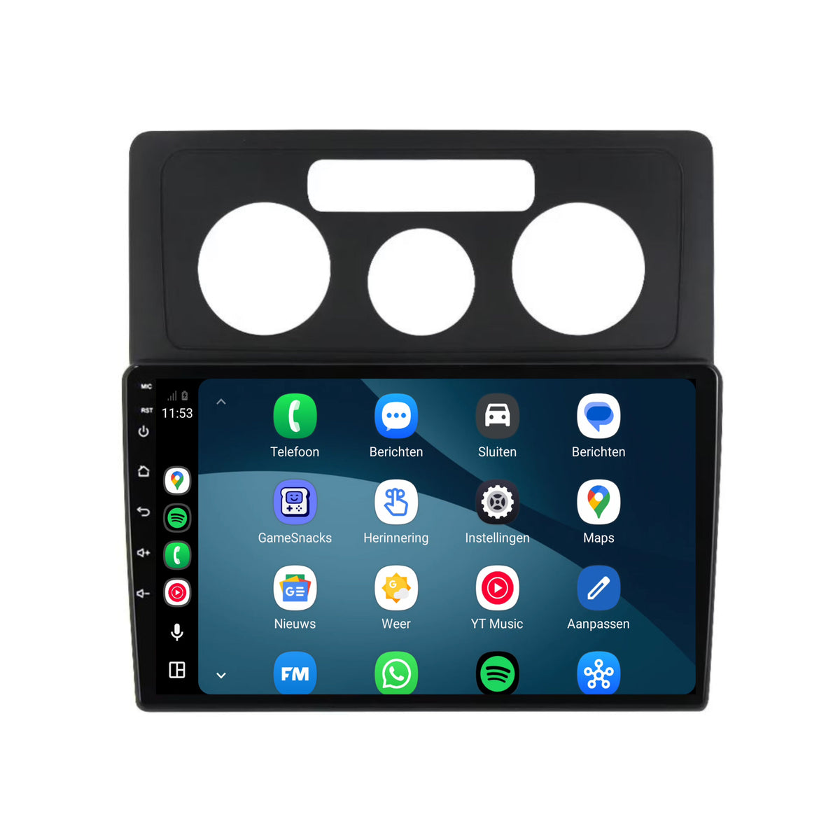 Volkswagen Caddy CarPlay & Android Auto radio | 2004 to 2010 | 10 inch | Android 15 | CTX-7240