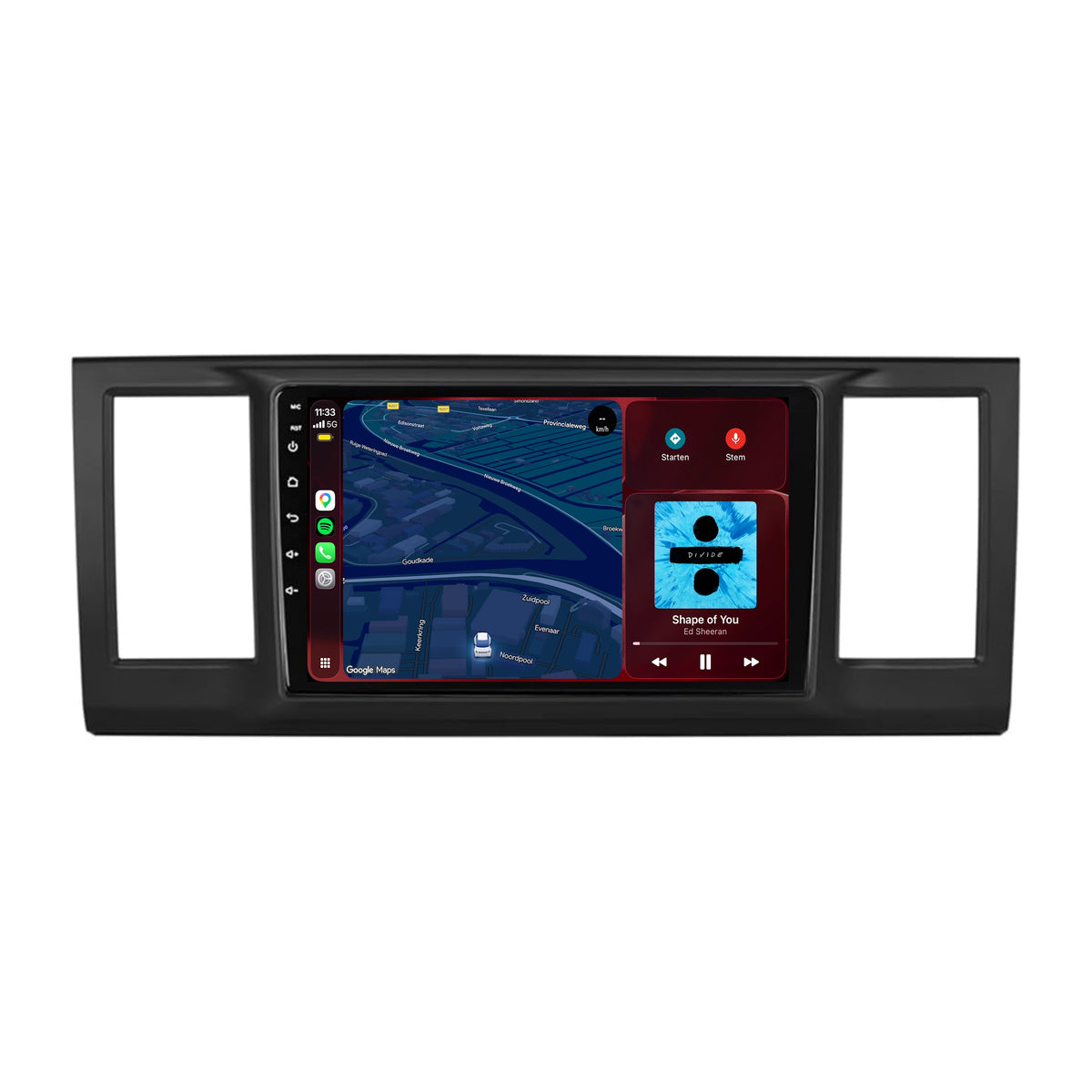 Volkswagen Caravelle CarPlay & Android Auto Radio | 2015 bis 2020 | 9 Zoll | Android 15 | CTX-7393