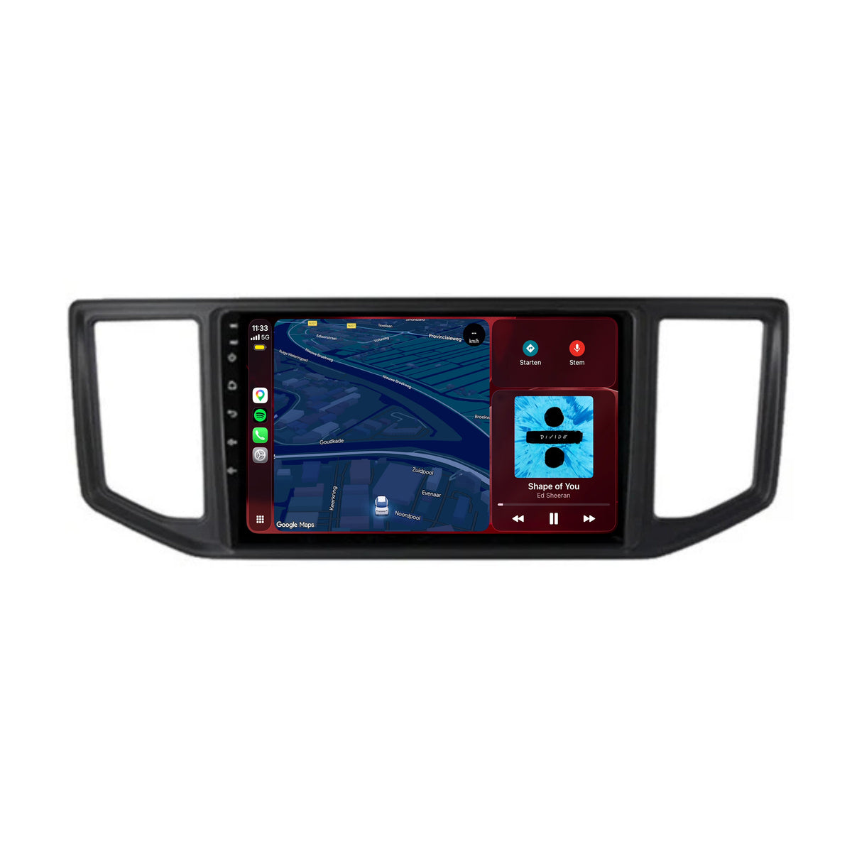 Radio con CarPlay y Android Auto para Volkswagen Crafter | 2017 a 2024 | 9 pulgadas | Android 15 | CTX-7207