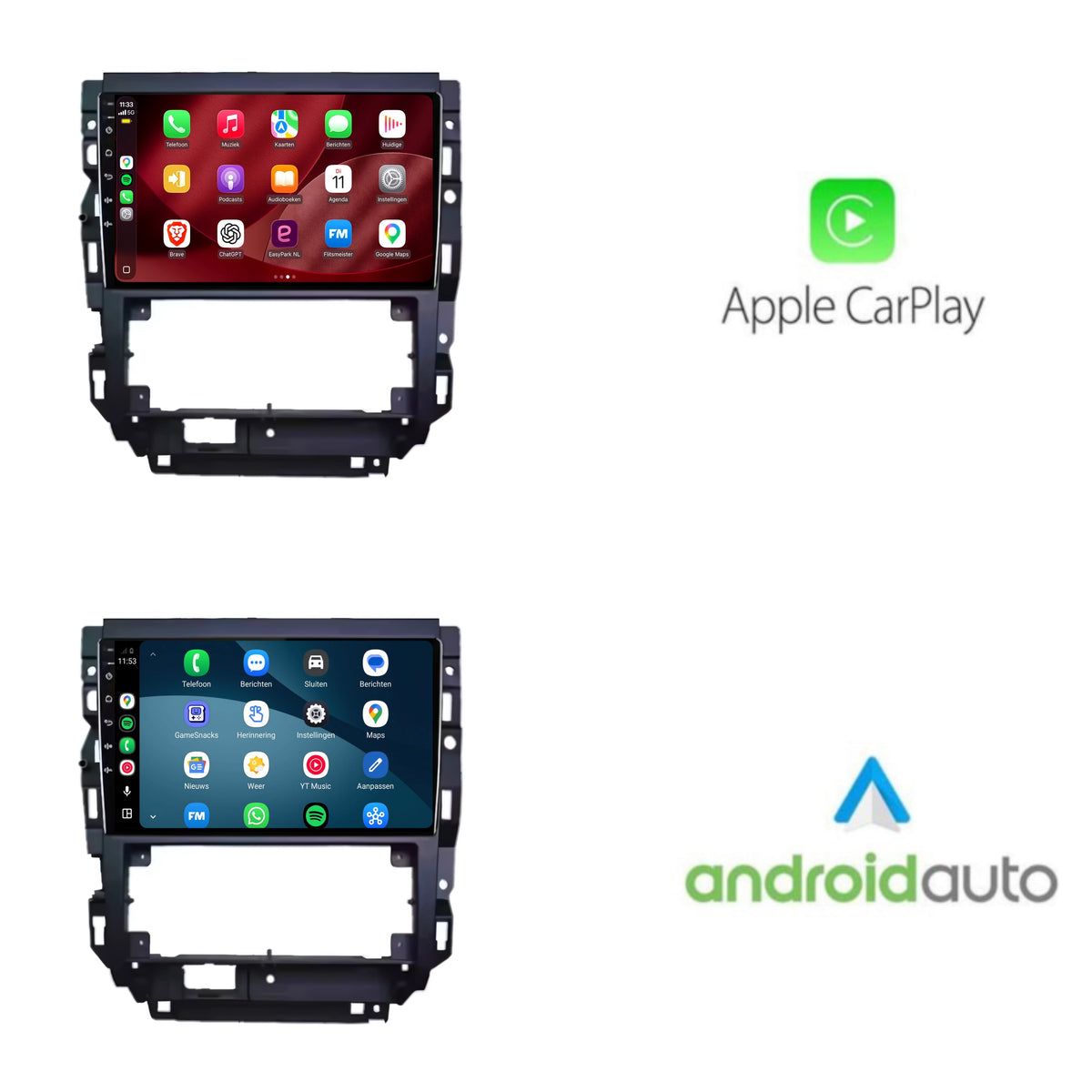 Autoradio CarPlay & Android Auto per Volkswagen Golf 4 | 2004 - 2008 | 9 pollici | Android 15