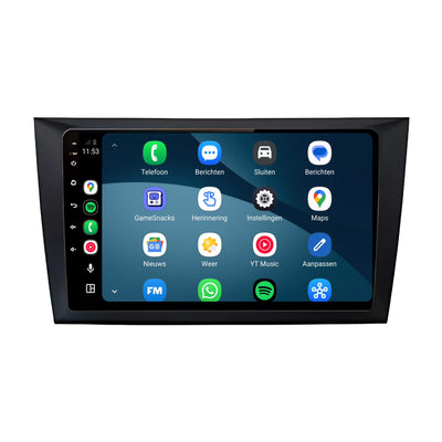 Volkswagen Golf 6 CarPlay & Android Auto radio | 2009 t/m 2012 | 9 inch | Android 15