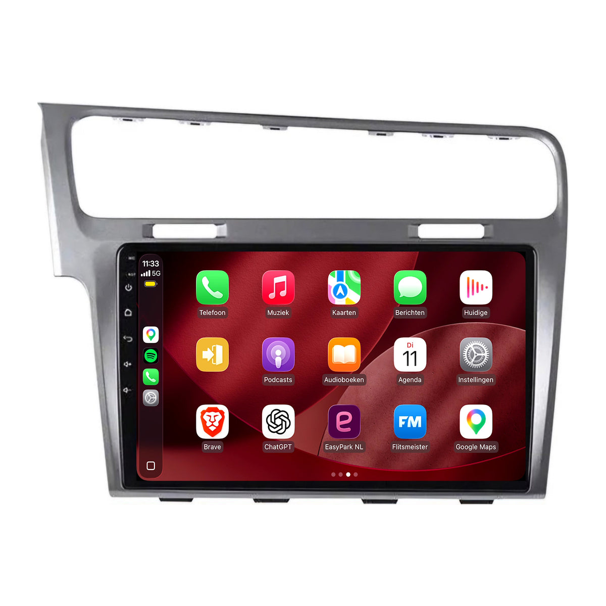 Volkswagen Golf 7 CarPlay & Android Auto Radio | 2012 bis 2020 | 10 Zoll | Android 15