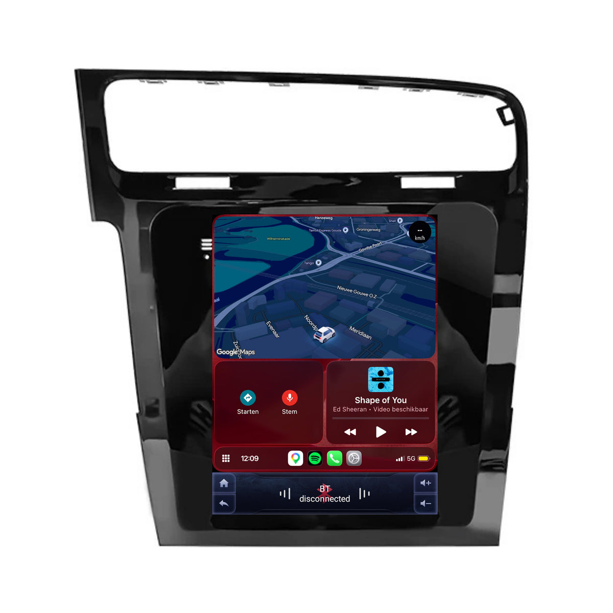 Autoradio CarPlay & Android Auto per Volkswagen Golf 7 | 2012-2016 | 9,7 pollici | Android 15 | Schermo grande