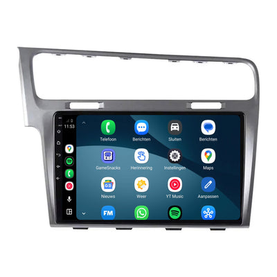 Volkswagen Golf 7 CarPlay & Android Auto radio | 2012 t/m 2020 | 10 inch | Android 15