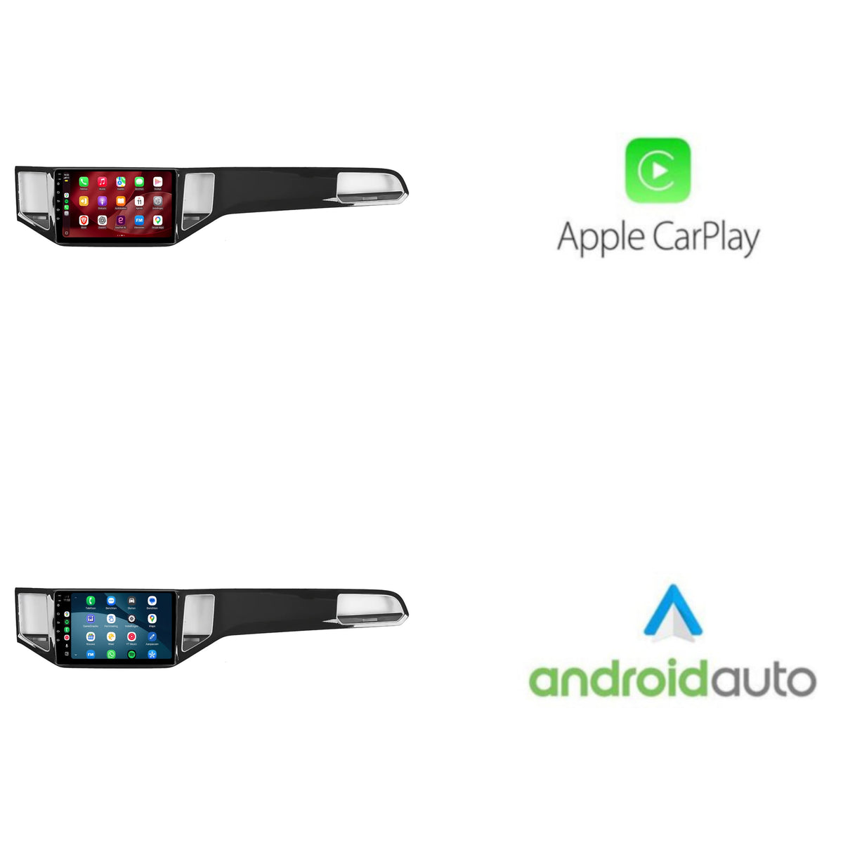 Volkswagen Golf Sportsvan CarPlay & Android Auto Radio | 2015 bis 2021 | 10 Zoll | Android 15 | CTX-7258