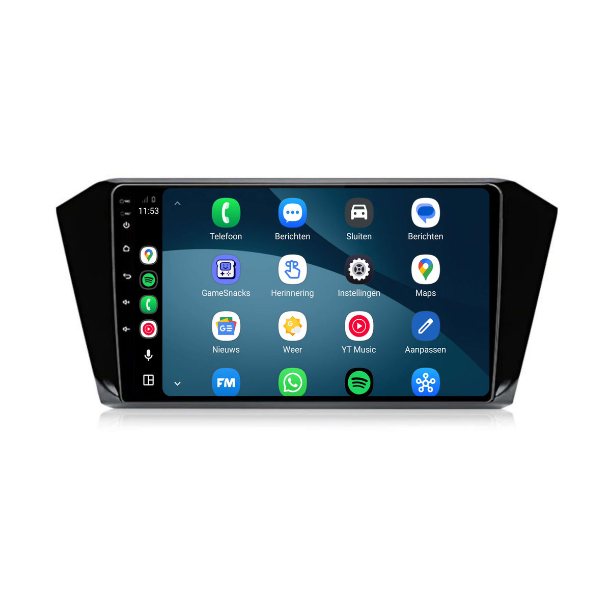 Volkswagen Passat CarPlay & Android Auto radio | 2014 t/m 2021 | 9 inch | Android 15 | CTX-7113