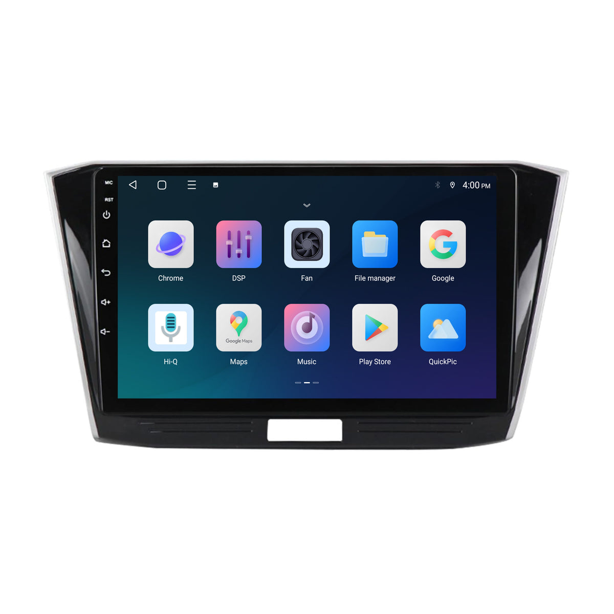 Autoradio CarPlay & Android Auto pour Volkswagen Passat | 2014 à 2021 | 9 pouces | Android 15 | Avec emplacement pour feux de détresse | CTX-7284