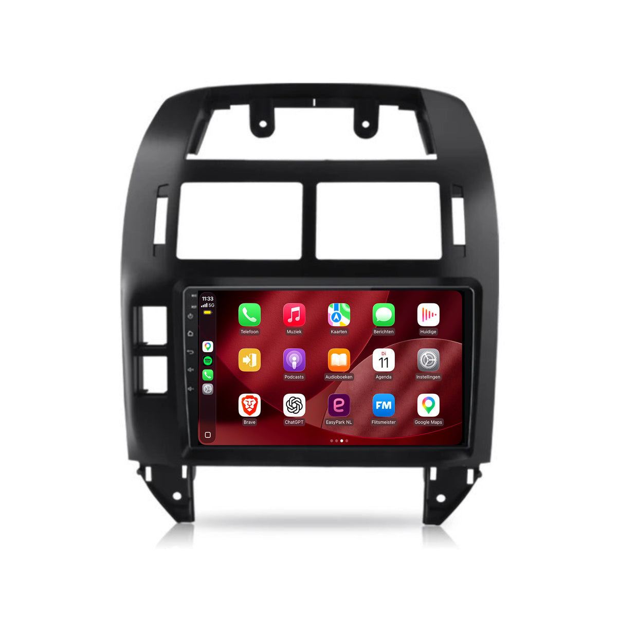 Radio con CarPlay y Android Auto para Volkswagen Polo | 2002 a 2009 | 9 pulgadas | Android 15 | CTX-7239