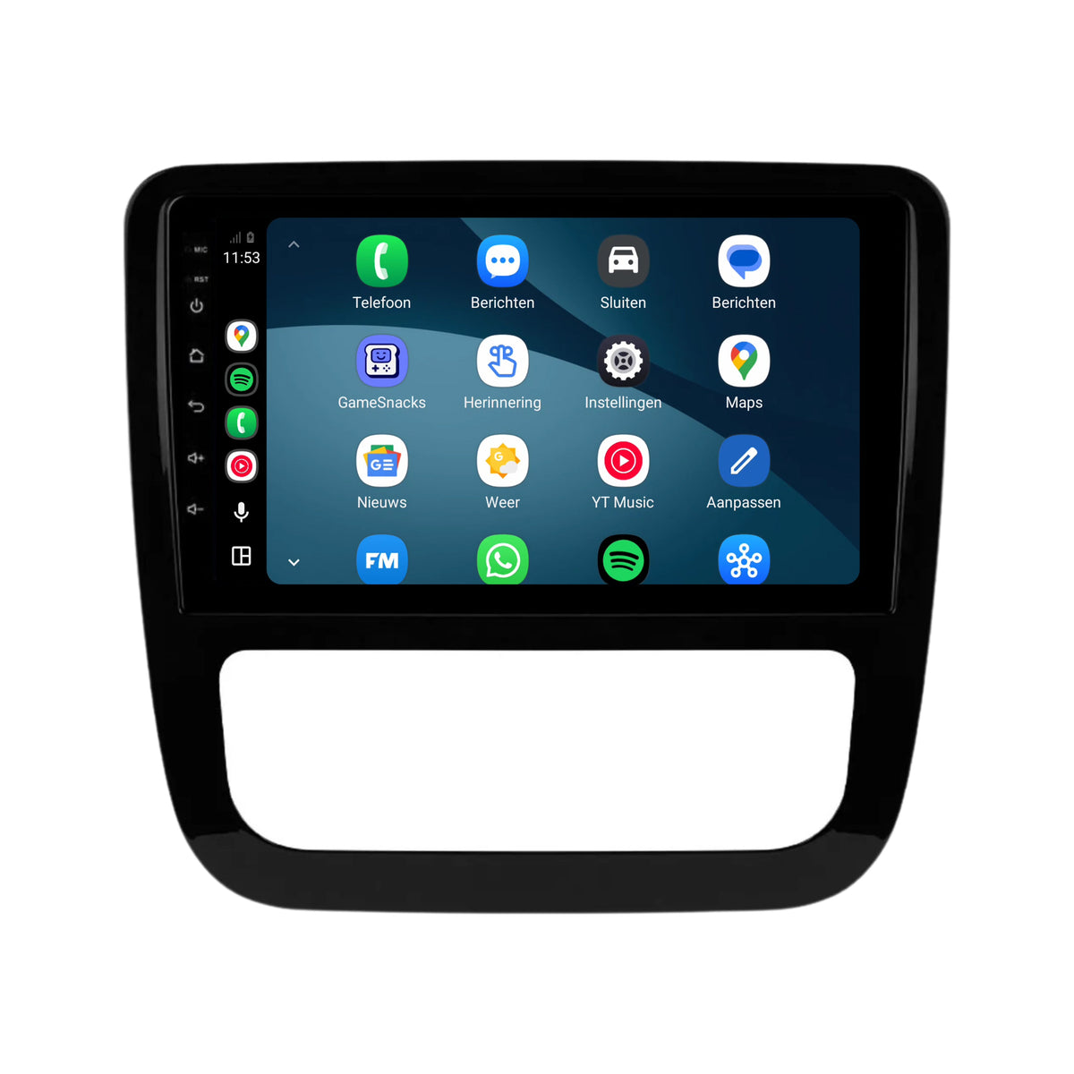 Volkswagen Scirocco CarPlay & Android Auto radio | 2008 t/m 2013 | 10 inch | Android 15 | CTX-7462