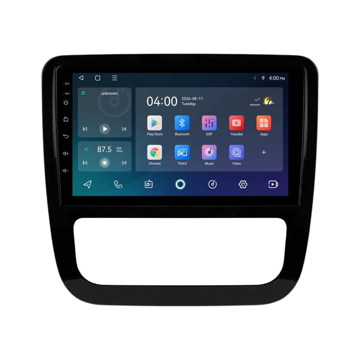 Volkswagen Scirocco CarPlay & Android Auto radio | 2008 t/m 2013 | 10 inch | Android 15 | CTX-7462