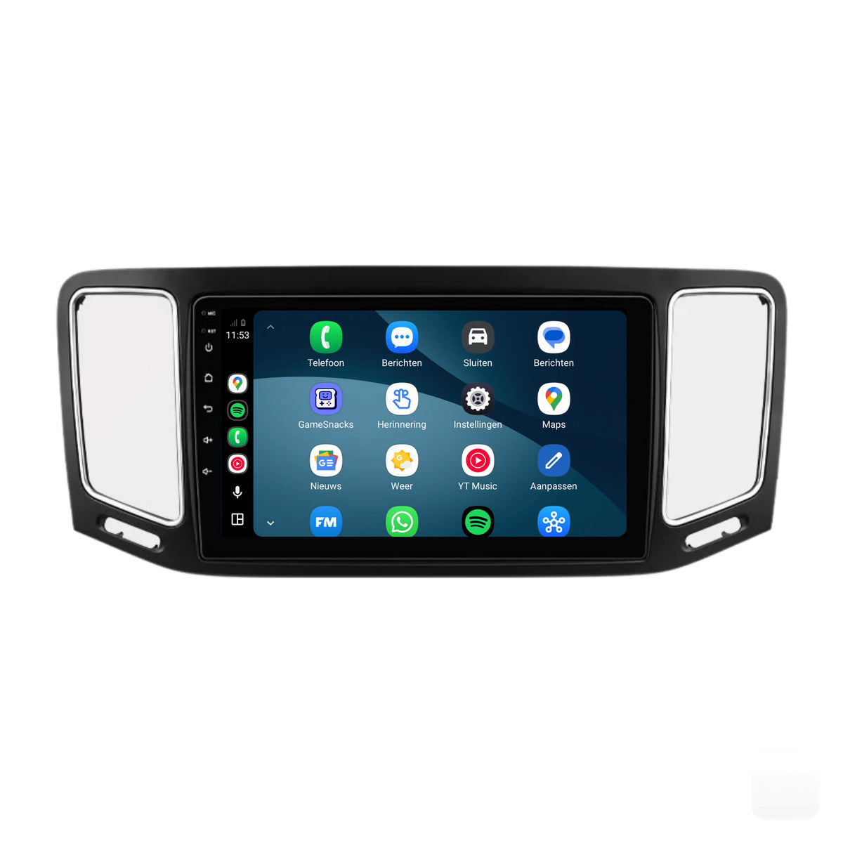 Volkswagen Sharan CarPlay & Android Auto radio | 2010 t/m 2023 | 9 inch | Android 15 | CTX-7453