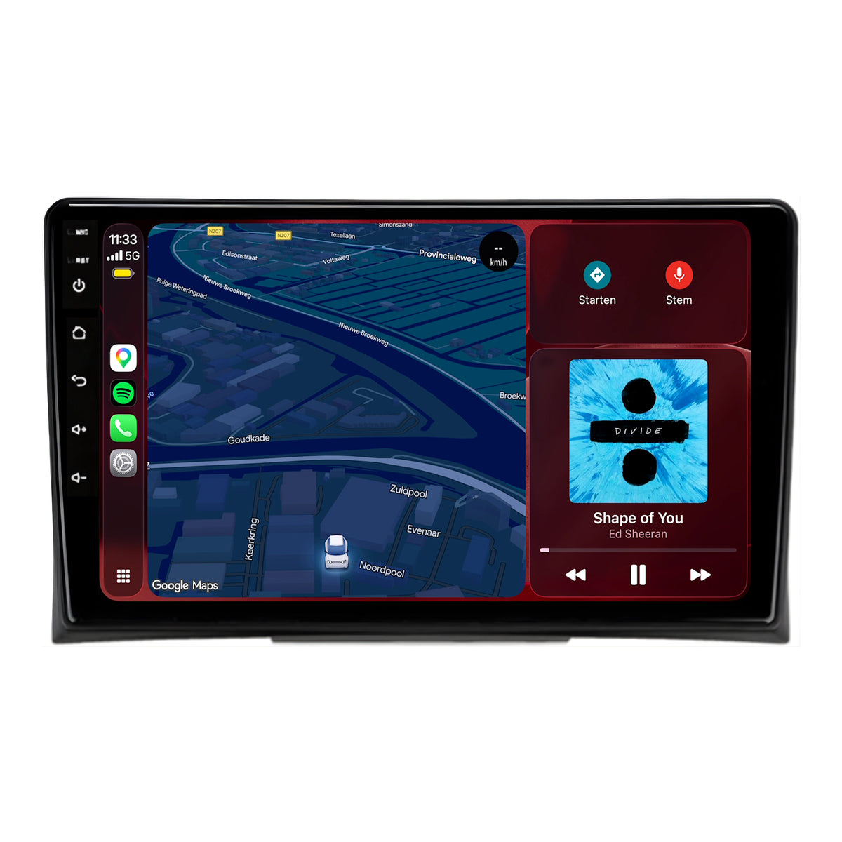 Volkswagen T5 Multivan & California CarPlay & Android Auto radio | 2004 to 2014 | 9 inch | Android 15 | CTX-7272
