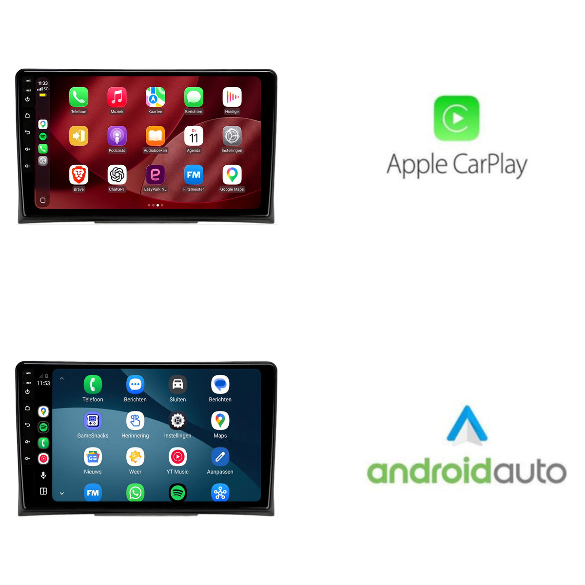 Volkswagen T5 Multivan & California CarPlay & Android Auto radio | 2004 to 2014 | 9 inch | Android 15 | CTX-7272